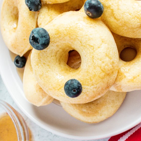 Air Fryer Pancake Donuts