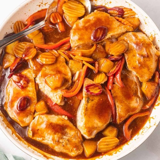 Sweet and Spicy Pork Chops