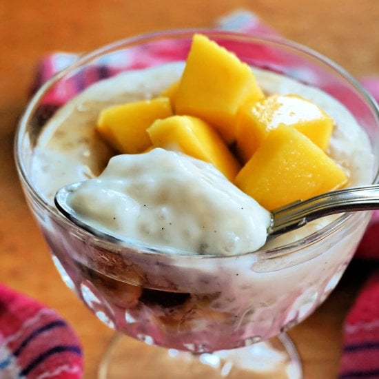 Coconut Tapioca Pudding