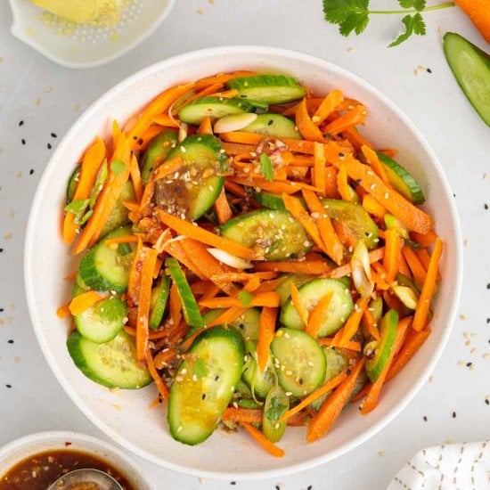 Carrot and Cucumber Salad