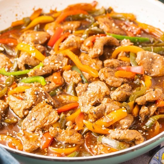 Pork Tenderloin Stir Fry