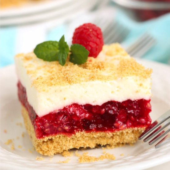 Raspberry Refrigerator Cake