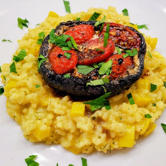Caprese-Style Portobello Mushrooms