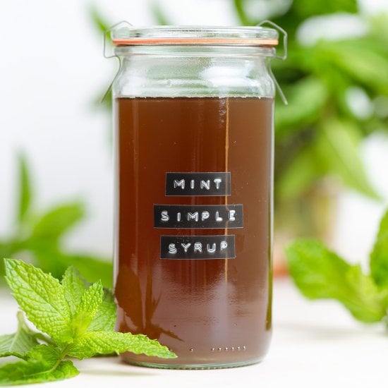 Mint Simple Syrup