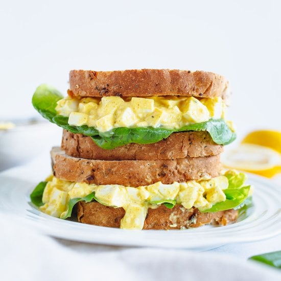 Creamy Vegan Egg Salad