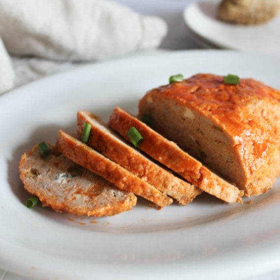 Zesty Buffalo Chicken Meatloaf