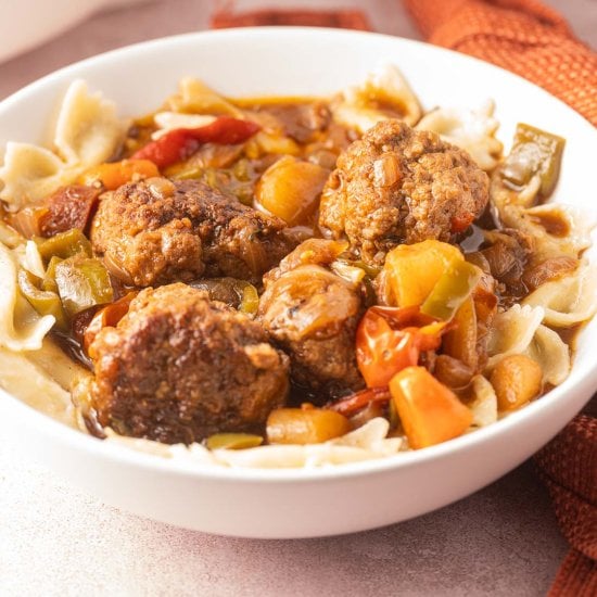 Cajun Meatball Stew