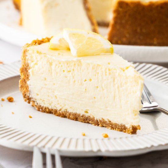 Baked Lemon Cheesecake