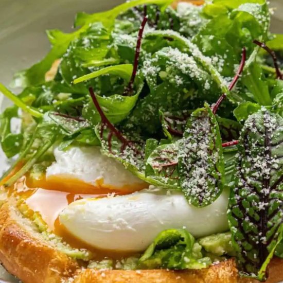 Avocado Toast with Jammy Egg