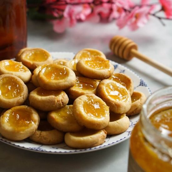 Yuzu Honey Cookies