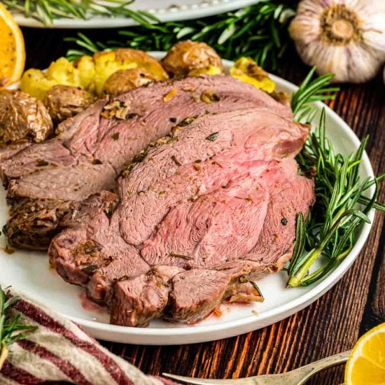 Roast Leg of Lamb.