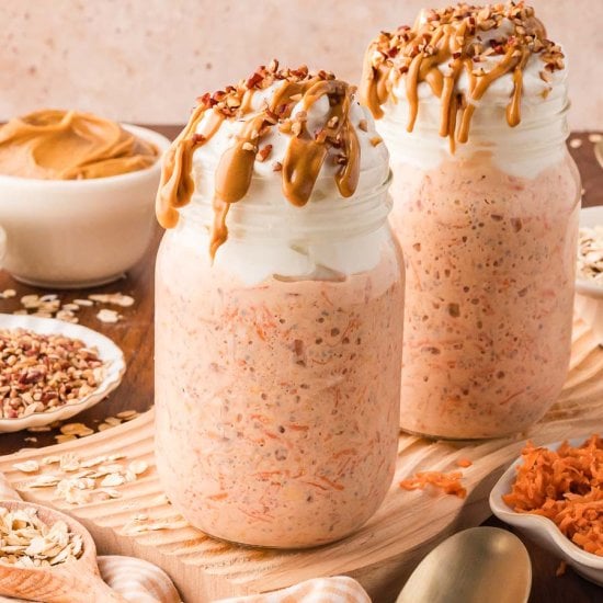 Carrot Cake Overnight Oats