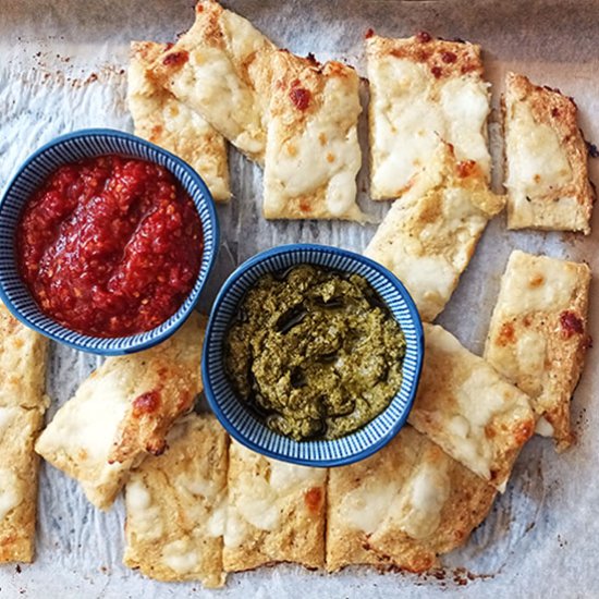 Cauliflower Breadsticks Recipe