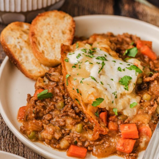 Slow Cooker Cottage Pie