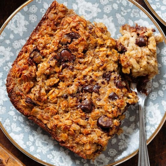 Chocolate Chip Baked Oatmeal