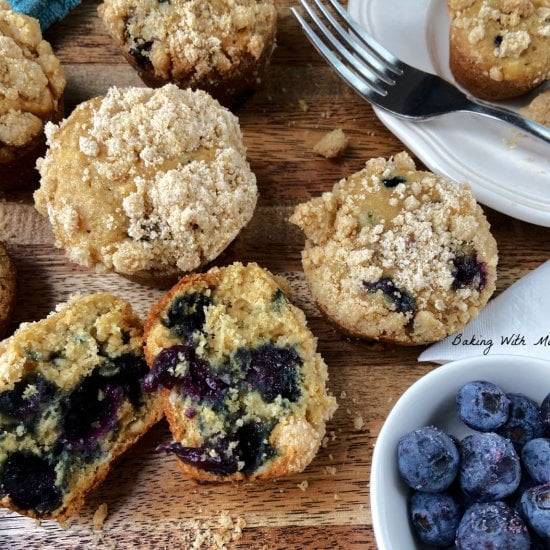 Blueberry Cheesecake Muffins