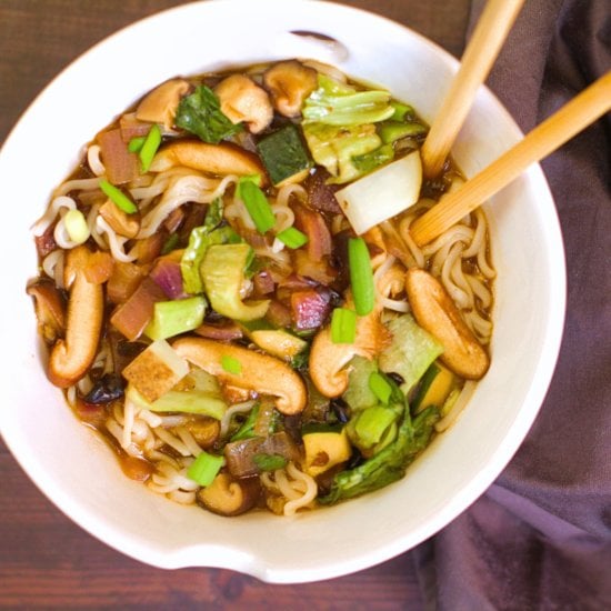 Easy Vegan Black Bean Ramen Recipe