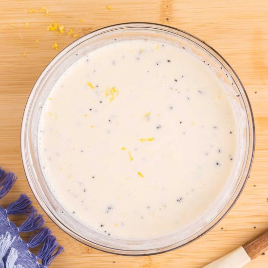 Creamy Lemon Poppyseed Dressing
