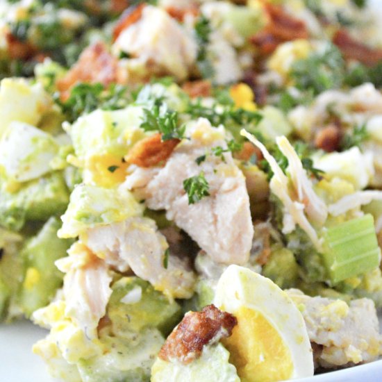 Low Carb Chicken Egg Salad