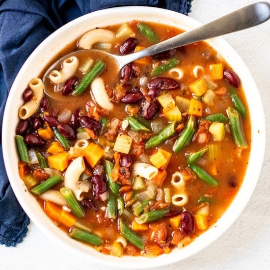 Vegan Minestrone Soup