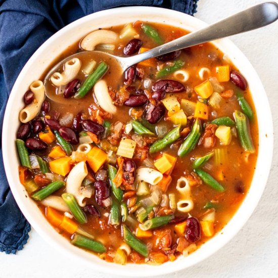 Vegan Minestrone Soup