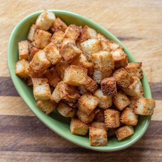 Air Fryer Croutons
