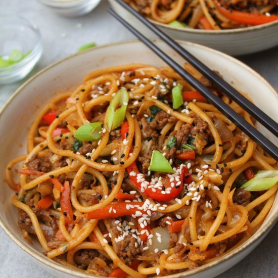 Hoisin Beef Noodles