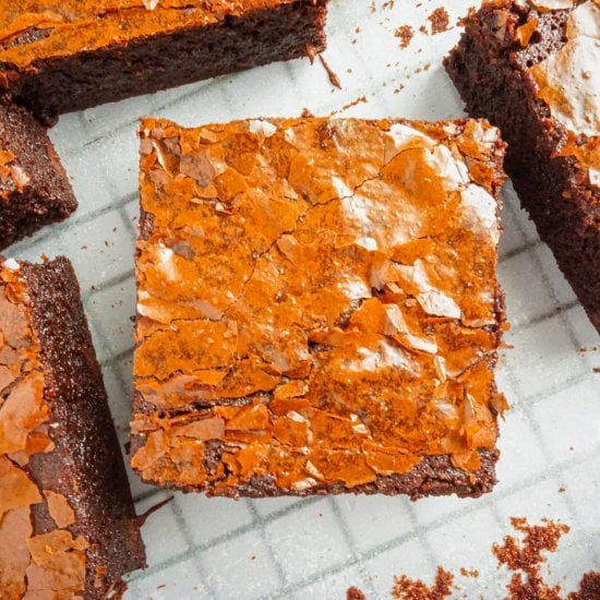 Fudgy Coconut Flour Brownies