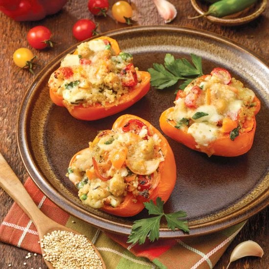 Quinoa Stuffed Bell Peppers