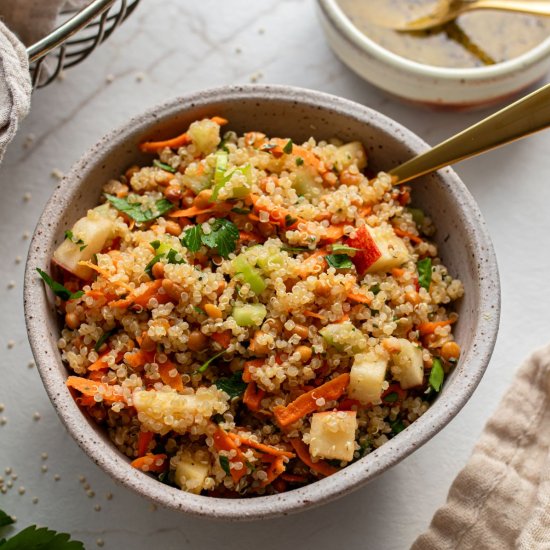Quinoa and Lentil Salad