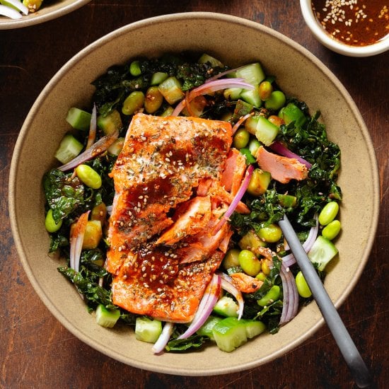 Salmon Kale Salad