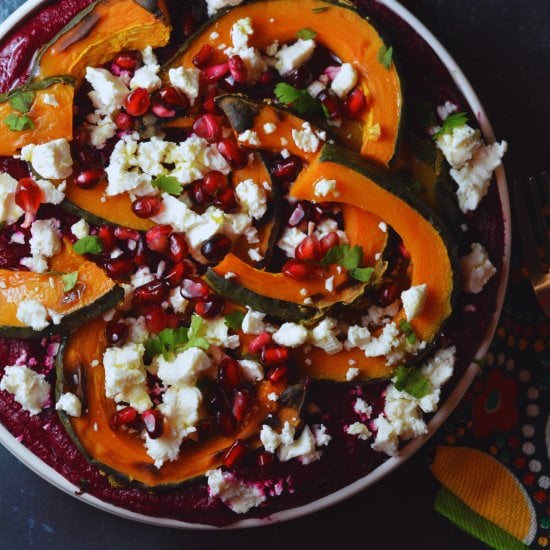 Roasted Delica Pumpkin Salad