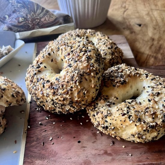Everything Yogurt Bagel