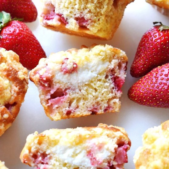 Strawberry Cream Cheese Muffins