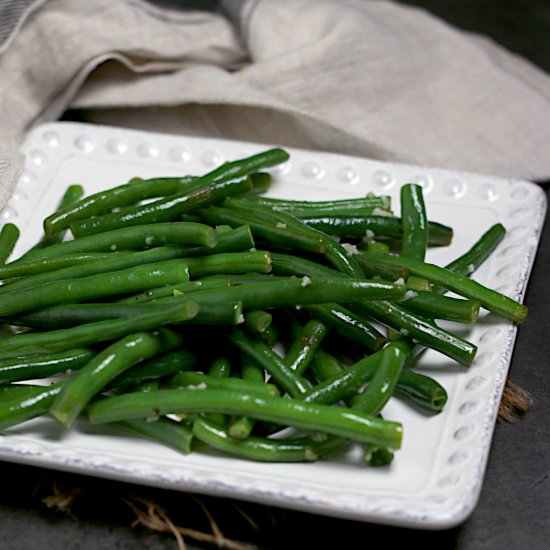 Easy Garlic Green Beans