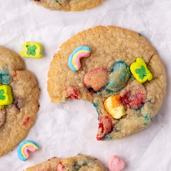 30-Minute Lucky Charms Cookies