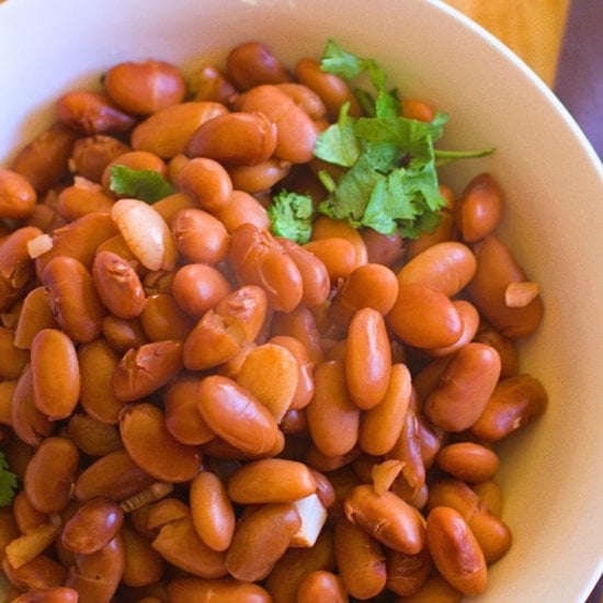 Easy Way to Cook Fresh Pinto Beans