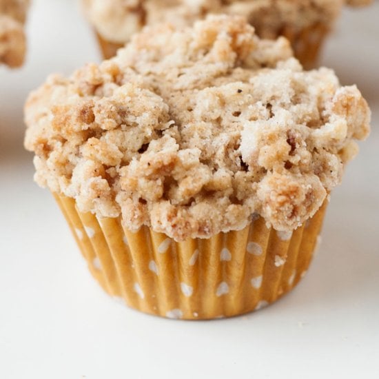 Cinnamon Swirl Coffee Cake Muffins