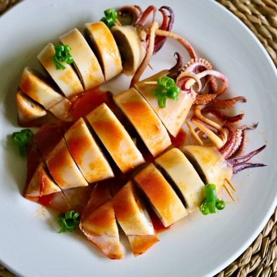 Vietnamese Stuffed Squid