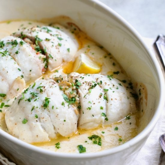 Crab-Stuffed Flounder