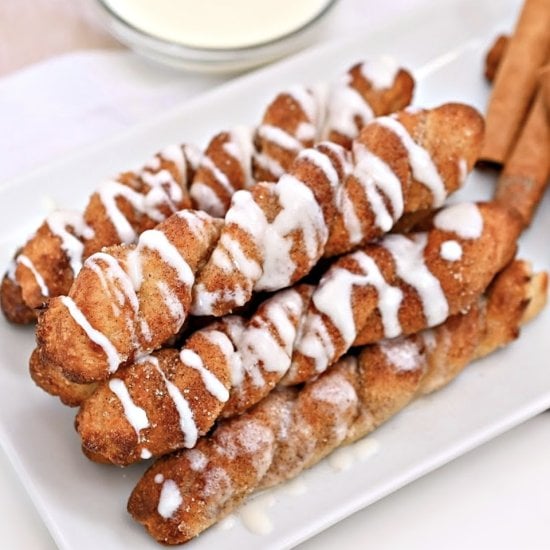 Keto Air Fryer Cinnamon Sugar Twist