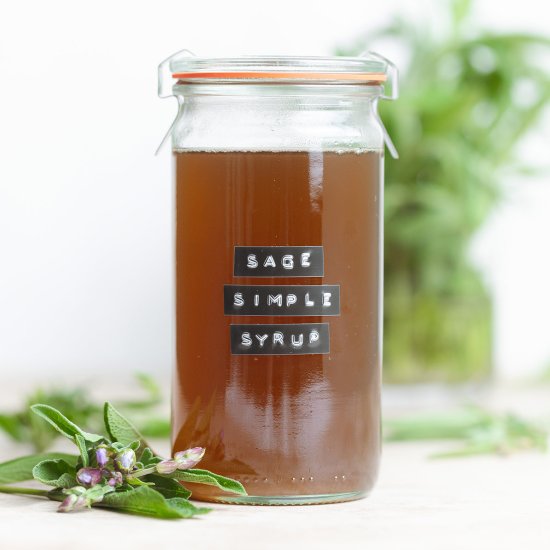Sage Simple Syrup