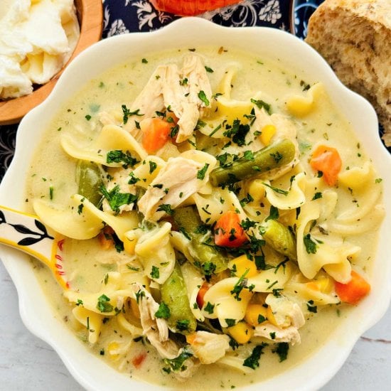 Rotisserie Chicken Soup