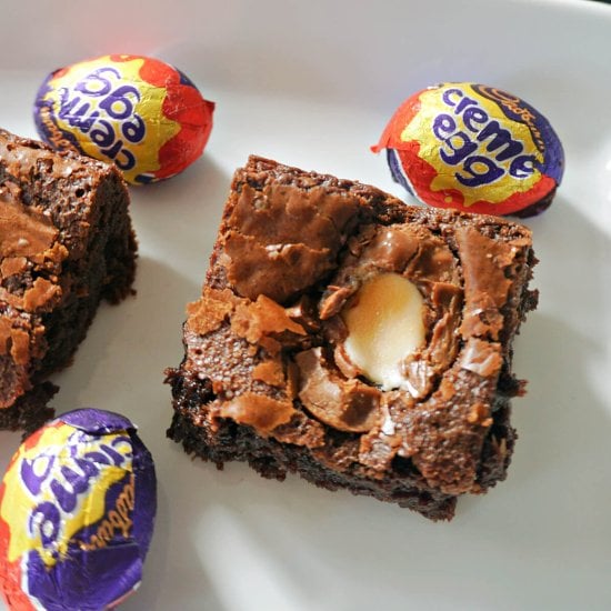 Creme Egg Brownies