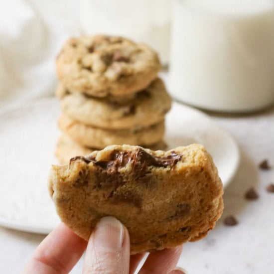 Nutella Stuffed Cookies