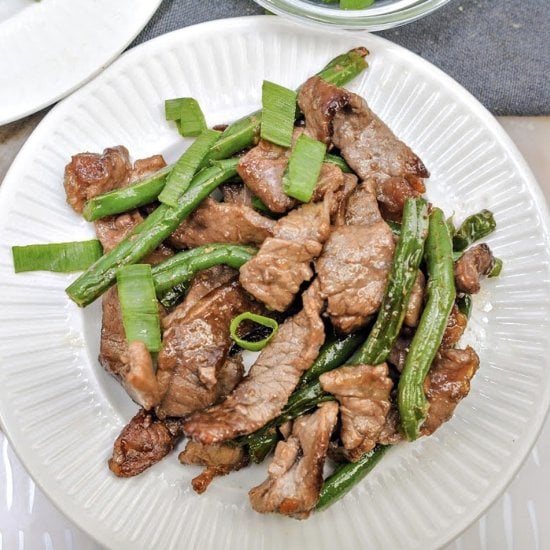 Keto Air Fryer Mongolian Beef