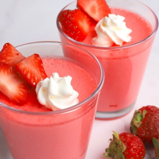 Greek Yogurt Protein Jello Mousse