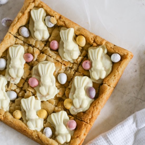 Easter Mini Egg Cookie Bar