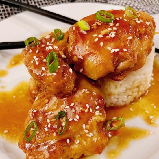 Teriyaki Chicken Thighs