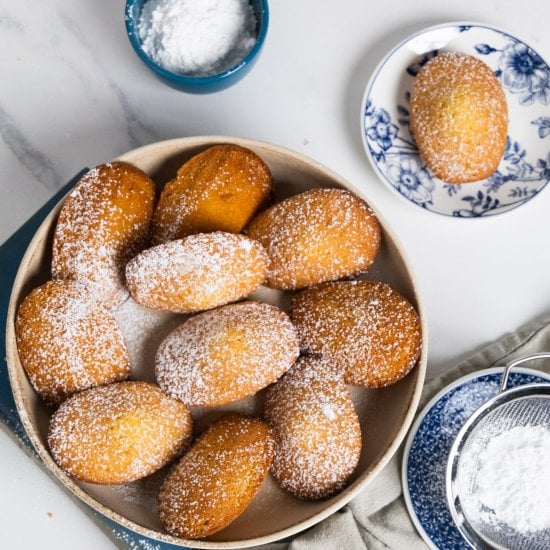 Brown Butter French Madeleines